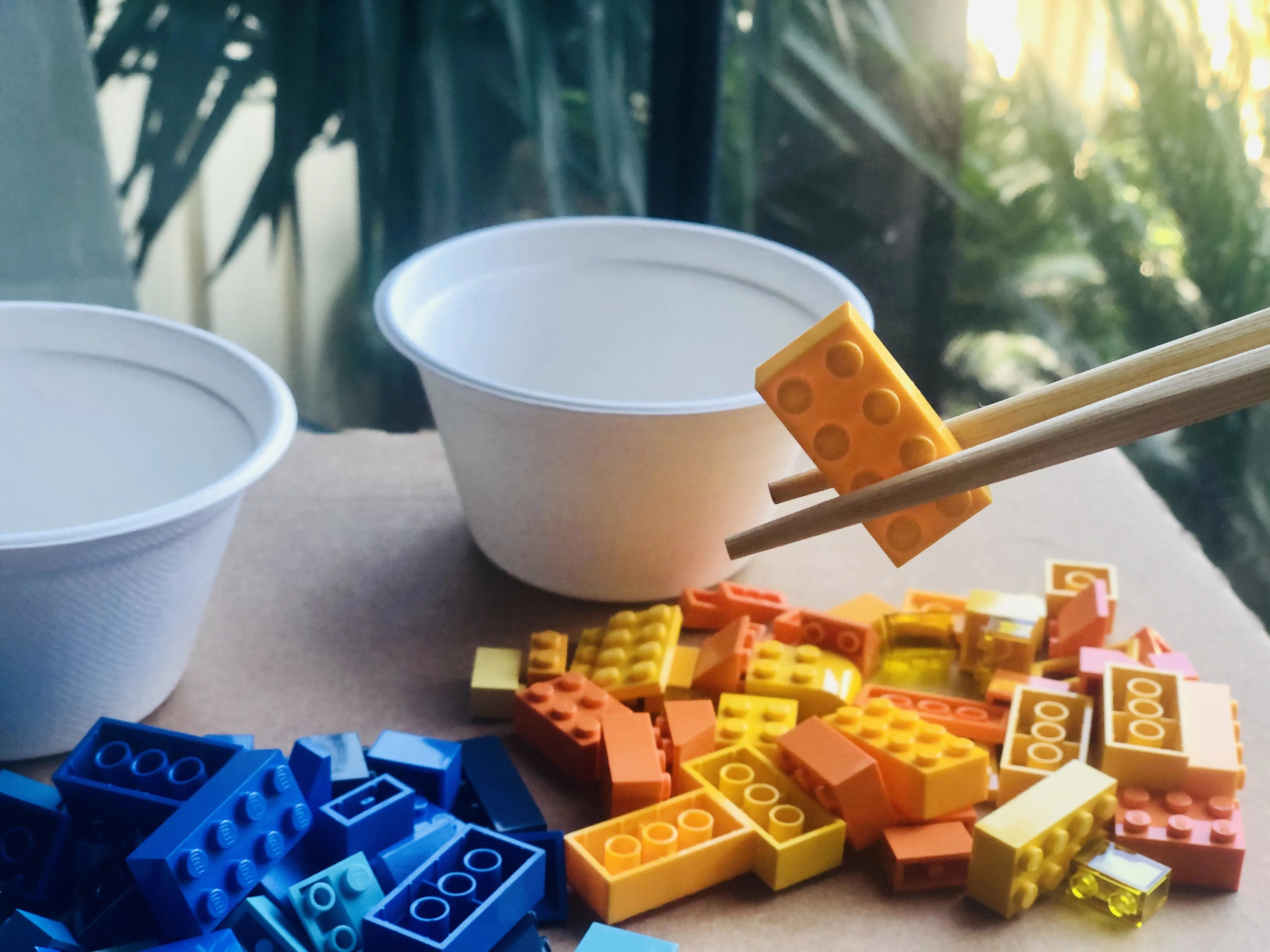 LEGO Chop Sticks Game